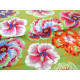Patchworkstoff Baumwolle Blumen Stoff Hibiskus Kaffe Fassett