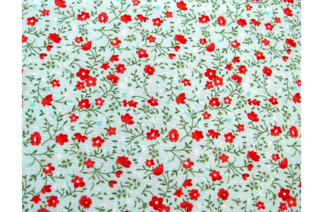 Patchworkstoff Blumen Baumwolle Stoff Blümchen Moda Lighthearted