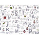 Weihnachtsstoff Baumwolle Texte Schrift Stoff Weihnachten Patchwork On Dasher