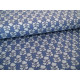 Tilda Stoff Blumen blau Baumwolle Sanctuary Patchworkstoff