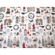 acufactum Stoffpaket Baumwolle Stoffe Winter Weihnachtsstoffe 75033