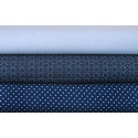 Stoffpaket Pünktchenstoffe blau 73008