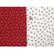 Stoffpaket Weihnachtsstoffe Rentier Baumwolle Stoff Sterne 75079