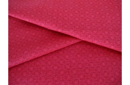 Fat Quarter Ornamentstoff rot Baumwolle Patchworkstoff Basic