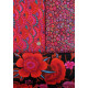 Patchwork Stoffpaket Kaffe Fassett Baumwolle Stoffe Blumen rot 75061