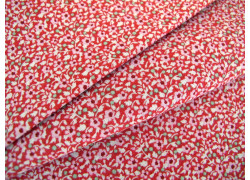 Fat Quarter Tilda Stoff Baumwolle Stoff Blumen Blümchen rot