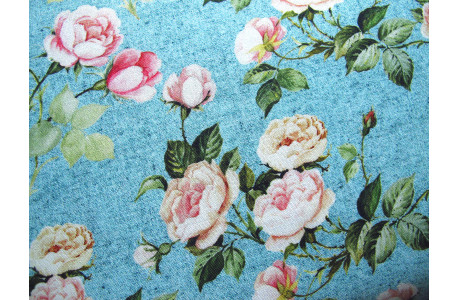 Fat Quarter Rosenstoff Baumwolle Stoff Blumen Michael Miller