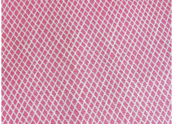 Fat Quarter Tilda Stoff Basic Baumwolle Rauten pink