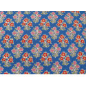 Fat Quarter Tilda Stoff Blumen blau