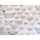 Patchworkstoff Tim Holtz Schmetterlinge Baumwolle Junk Journal