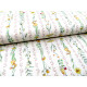 Baumwollstoff acufactum Kinder Blumen
