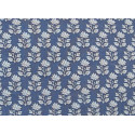 Fat Quarter Tilda Stoff Blumen blau