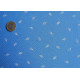Fat Quarter blau Eichenblatt Baumwolle Stoff Blumen Punkte Pünktchen