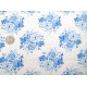 Tilda Stoff Rosen Sunday Brunch Baumwolle Blumen Mia Blue