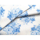 Tilda Stoff Rosen Sunday Brunch Baumwolle Blumen Mia Blue