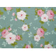 Tilda Stoffe Rosen Sunday Brunch Bauamwolle Blumen 