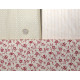 Patchwork Stoffpaket Blumen rosa vanille Rosen Schrift Text Baumwolle Stoff75047