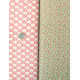 Tilda Stoffpaket Blumen Punkte Baumwolle Stoffe rosa grün 77005