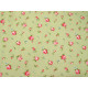 Patchworkstoff Rosen Ellie grün Blumen Baumwolle Stoff