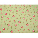 Patchworkstoff Rosen Ellie grün