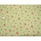Patchworkstoff Rosen Ellie grün Blumen Baumwolle Stoff