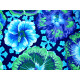 Kaffe Fassett Floating Hibiscus Blumen Patchworkstoff Baumwolle Quiltstoff