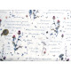 acufactum Stoffpaket Dear Jane Baumwolle Stoff Blumen Rehe Vögel Frauen Wildblumen 75002