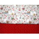Stoffpaket acufactum Winter Weihnachten Baumwolle Stoff Weihnachtsstoff kinderstoff Schneemänner 72004