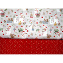 Stoffpaket acufactum Winter Schneemänner 72004