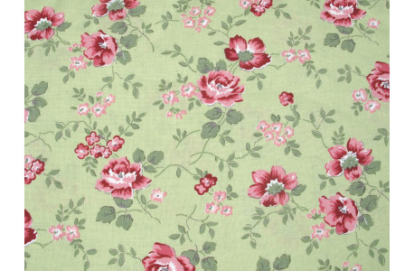 Patchworkstoff Rosen Blumen Baumwolle Stoff Moda A Very Sweet Christmas