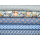 Tilda Stoffpaket Blumen Frauen Baumwolle Stoffe Punkte blau 75082