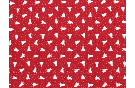 Stoff Weihnachten Tannenbaum Baumwolle Patchworkstoff Berry and Pine