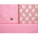 Tilda Stoffpaket Baumwolle Stoff Patchwork Blumen Punkte pink 75083