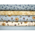Patchwork Stoffpaket Bienen Blumen 75085