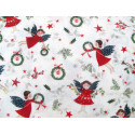 Baumwollstoff acufactum Weihnachtsengel
