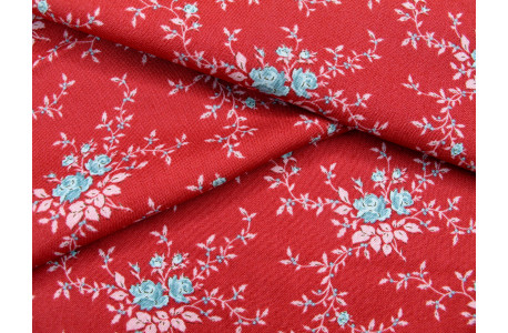 Tilda Stoff Rosen Blumen Baumwolle Patchwork Merry Little Christmas