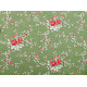 Tilda Stoffe grün Rosen Blumen Baumwolle Merry Little Christmas