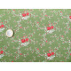 Tilda Stoffe grün Rosen Blumen Baumwolle Merry Little Christmas