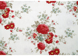 Tilda Stoffe Rosen Blumen Baumwolle Weihnachten Merry Little Christmas