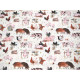 Tierstoff Sophia Drescher Baumwolle Patchwork Schweine Hühner acufactum