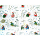 Stoffpaket Daniela Drescher Mäuse Baumwolle Weihnachtsstoff Kinderstoff Tupfen Dots Punkte 72060