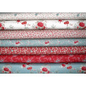 Tilda Stoffpaket Rosen Blumen Ilex 77003