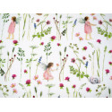 Daniela Drescher Stoff Elfengarten rosa creme
