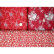 Tilda Stoffpaket Rosen Blumen Vogel Baumwolle Weihnachten Mistelzweig rot 75044