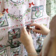 Adventskalender Panel acufactum Baumwolle DIY zum selber nähen Musikhaus
