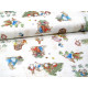Patchworkstoff Peter Hase creme Baumwolle Stoff Kinderstoff Tierstoff