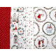 acufactum Stoffpaket Baumwolle Stoffe Winter Weihnachtsstoffe 75033