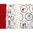 acufactum Stoffpaket Weihnachtsstoffe 75033