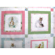 Panel Peter Hase Patchworkstoff Baumwolle Stoff Beatrix Potter Tierstoff Kinderstoff