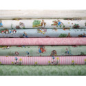 Baumwolle Stoffpaket Peter Hase 77004